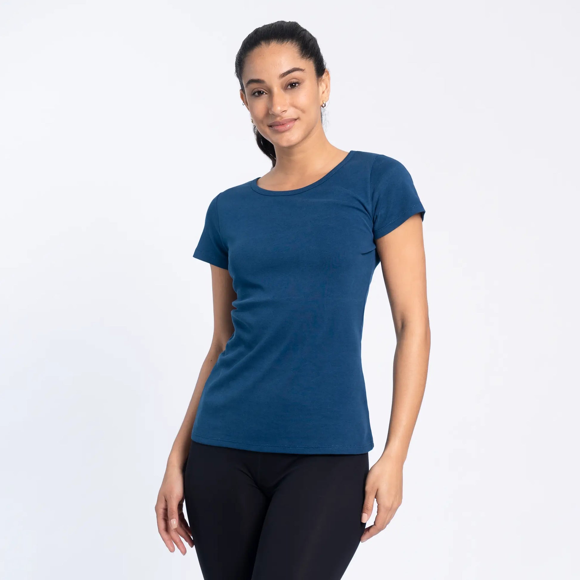 Women's Organic Pima Cotton T-Shirt – Aya Eco Fashion EU