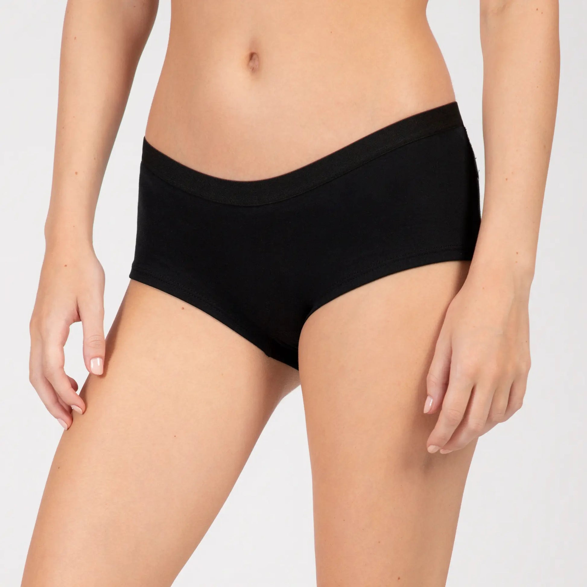 Organic Cotton Bikini Briefs Panties Soft Undyed Chemical Free Underwear