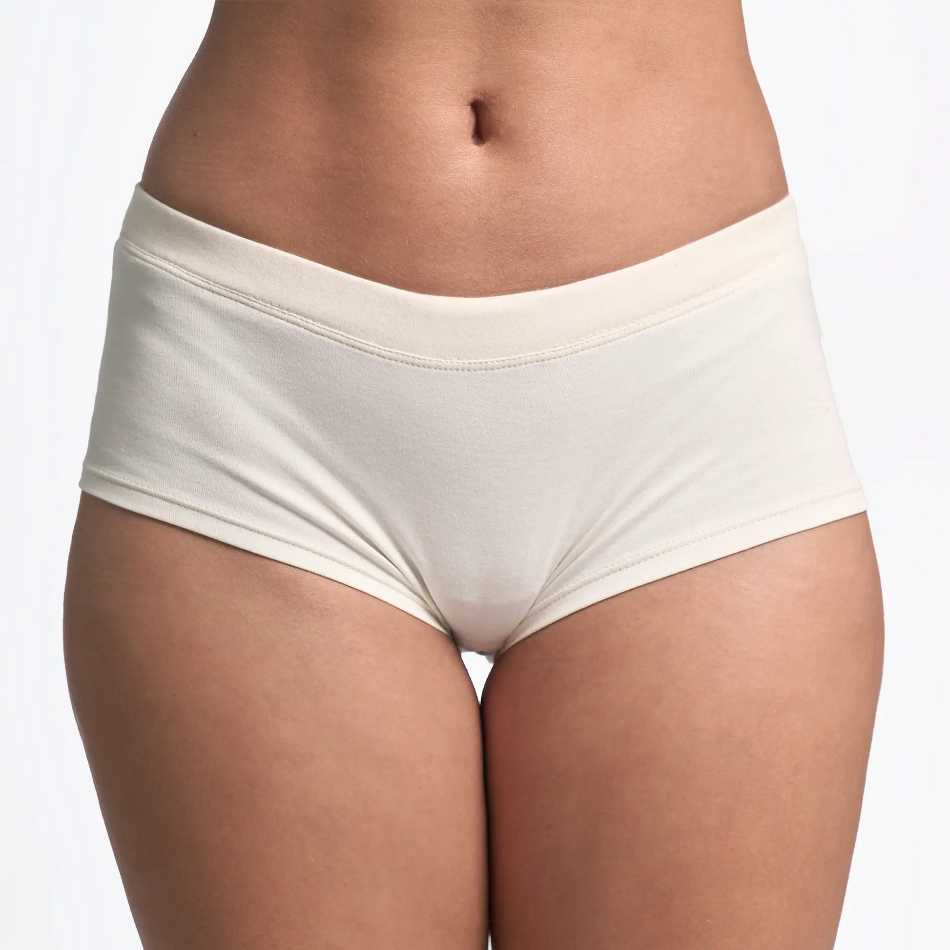 Womens White Cotton Panties - Underwear, Clothing